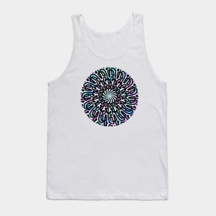 Meditation Zen Pastel Circle Tank Top